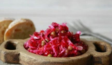 Vinagreta sin papas