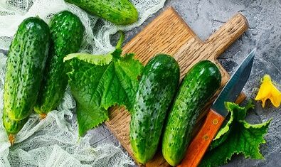 Dieta del pepino para bajar de peso.