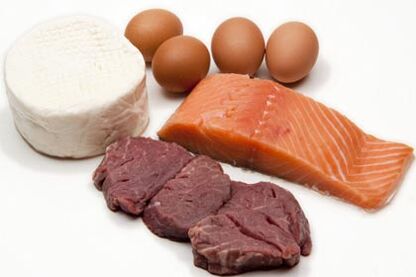 Alimentos proteicos para la dieta Dukan.