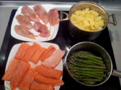 Platos de dieta cetogénica
