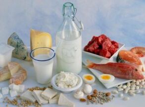 Productos incluidos en la dieta keto.